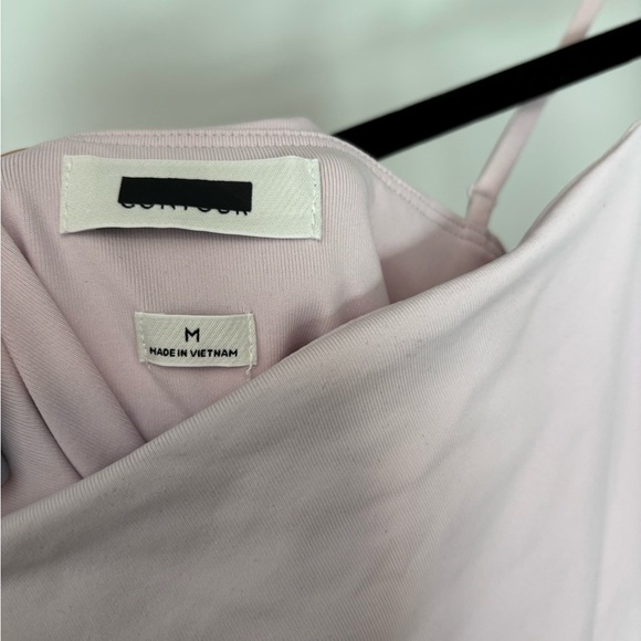 Like New Aritzia Babaton Contour Spaghetti Strap Square Neck Ruched Bodysuit - Picture 6 of 6